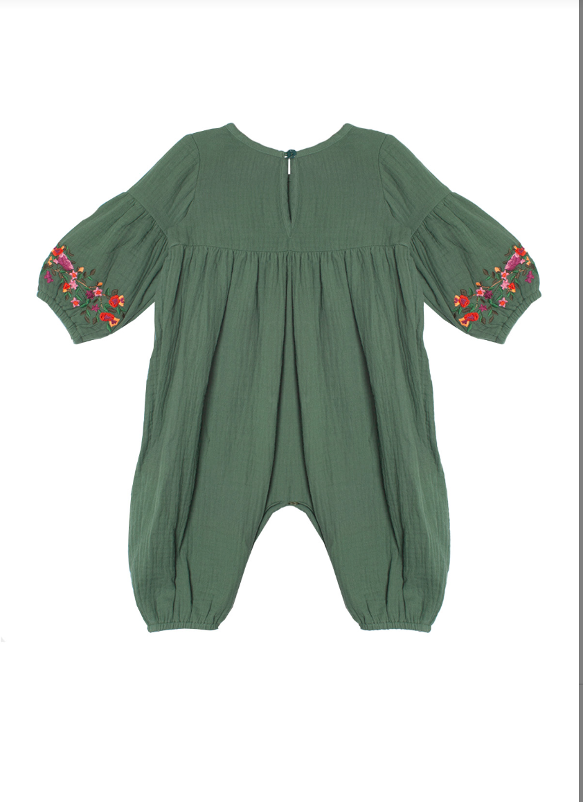 Bella Romper | Green