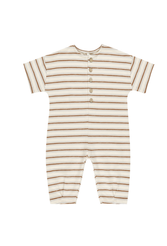 Hayes Jumpsuit | Saddle Stripe