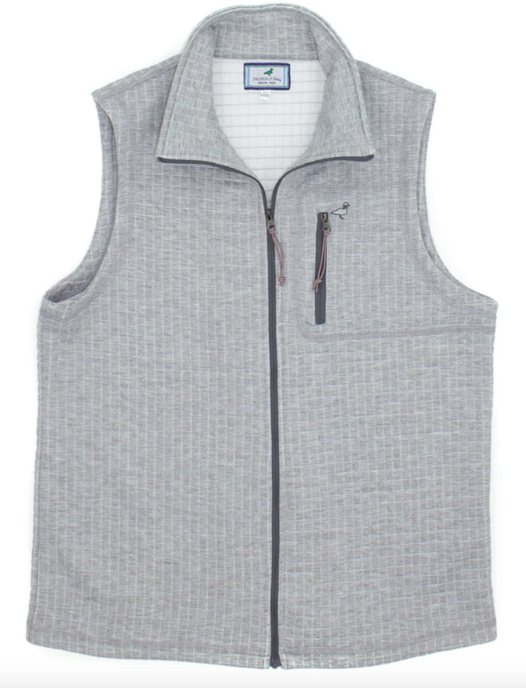 Delta Vest | Heather Grey