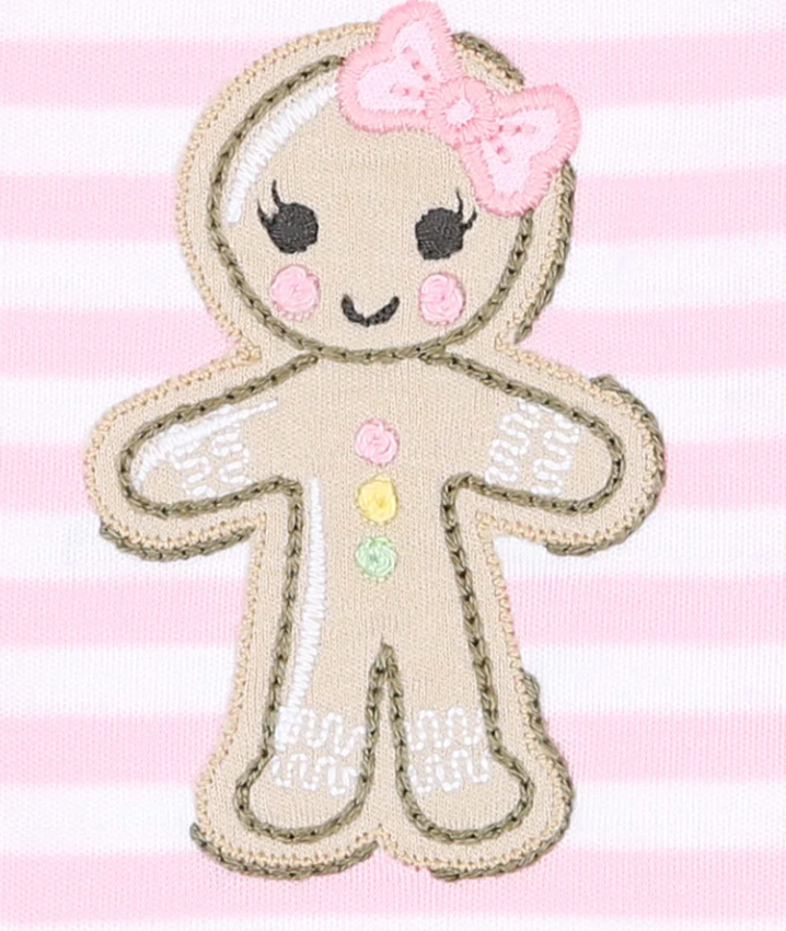 Ruffle Footie | Gingerbread Land