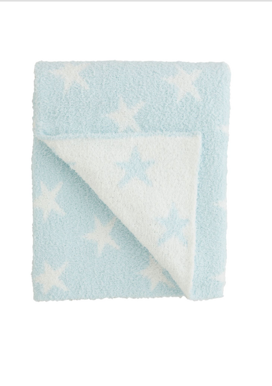 Chenille Blanket | Blue Star