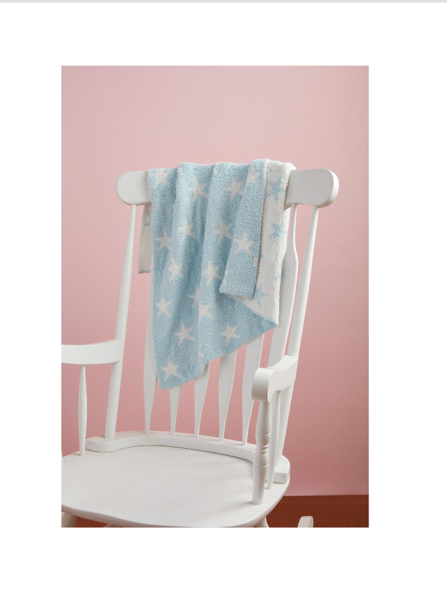 Chenille Blanket | Blue Star