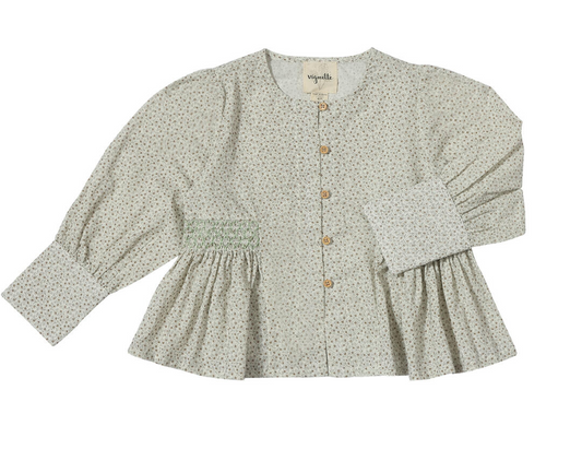 Imogen Blouse | Ivory Daisy