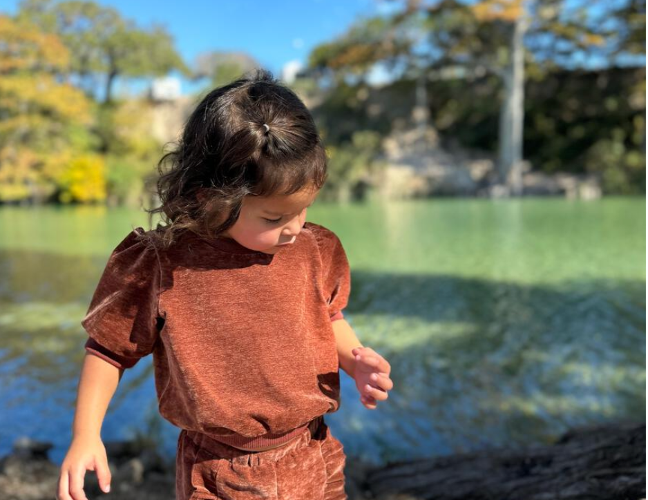 Fern Blouse | Rust