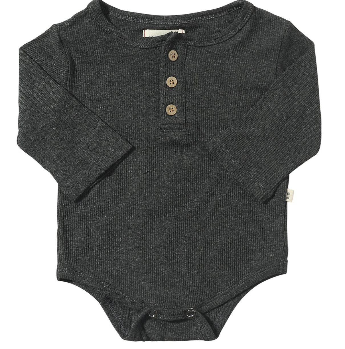 Aynor Ribbed Bodysuit | Charcoal