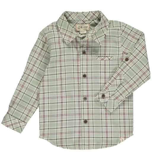 Atwood Shirt | Green Plaid