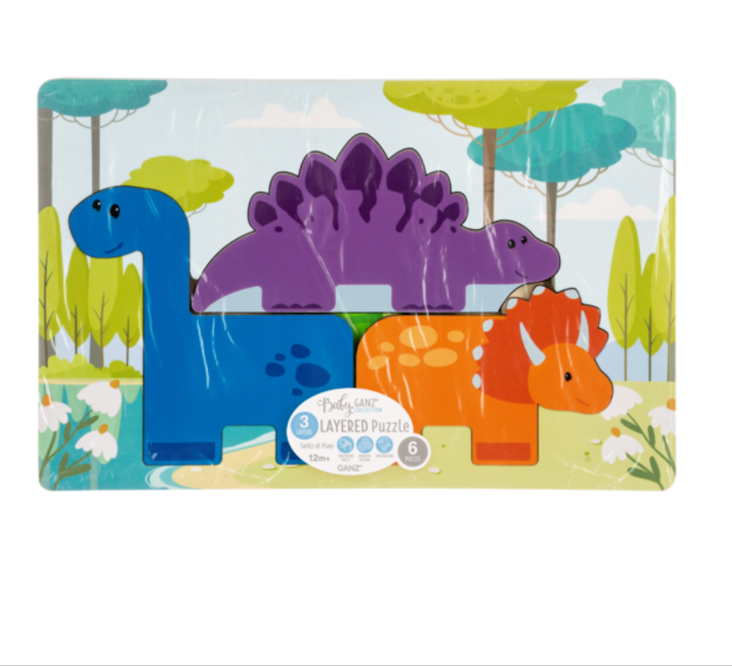 Dino Layered Puzzle