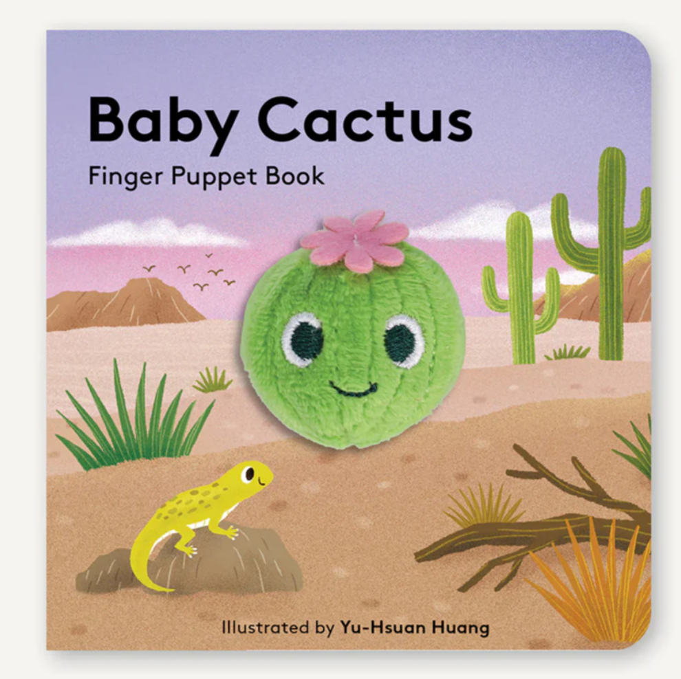 Baby Cactus Puppet Book