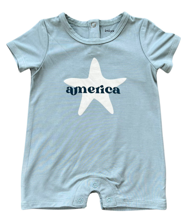 Tee Shirt Romper | America