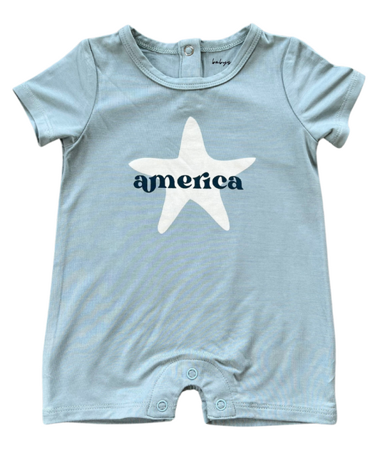 Tee Shirt Romper | America