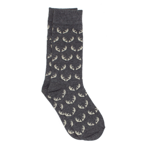 Boys Lucky Duck Sock Antlers