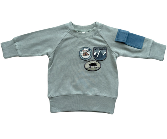 Raglan Sweatshirt | Patches
