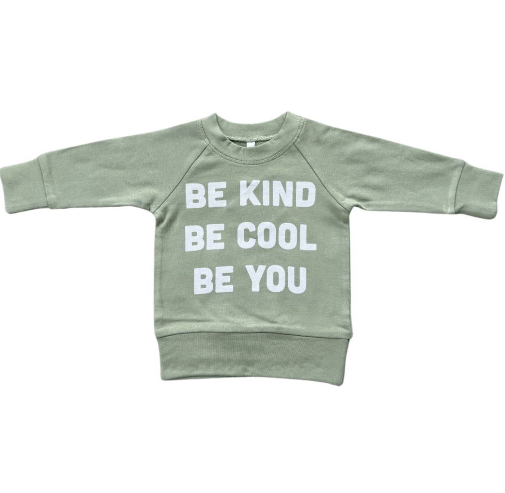 Raglan Sweatshirt | Be Kind Be Cool Be You