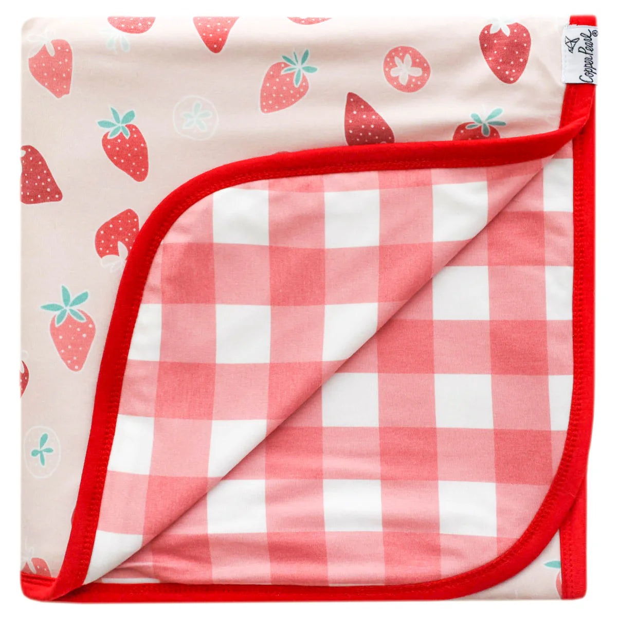 Strawberry 3-Layer Quilt