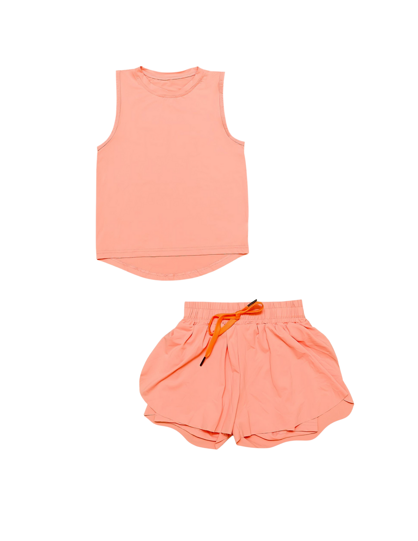 Tank & Short Set | Coral