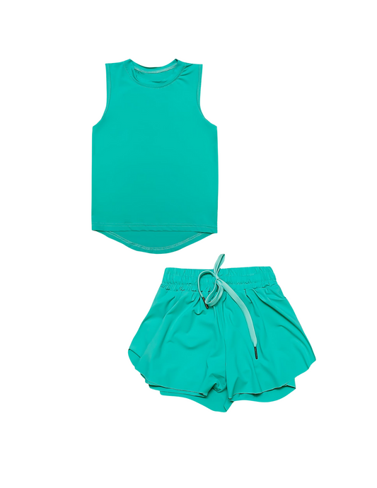 Tank & Short Set | Teal