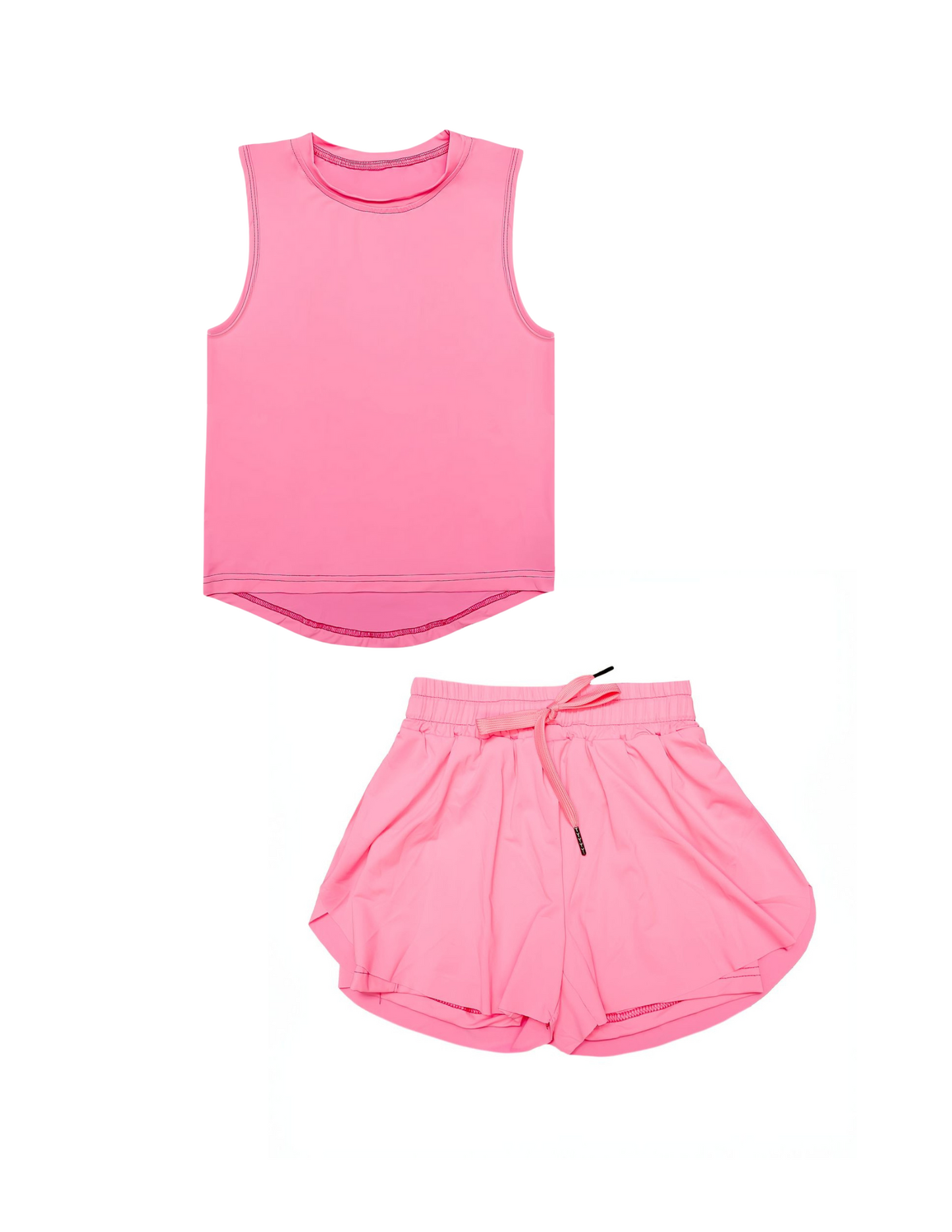 Tank & Short Set | Hot Pink