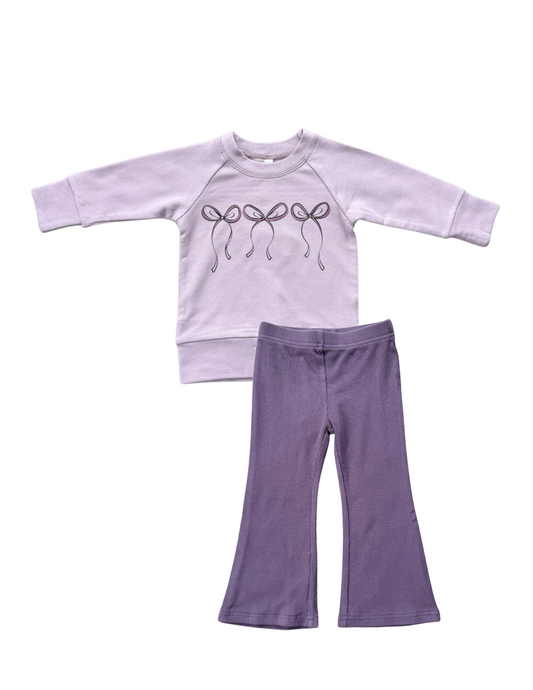 Raglan Sweatshirt Set | Hairbow