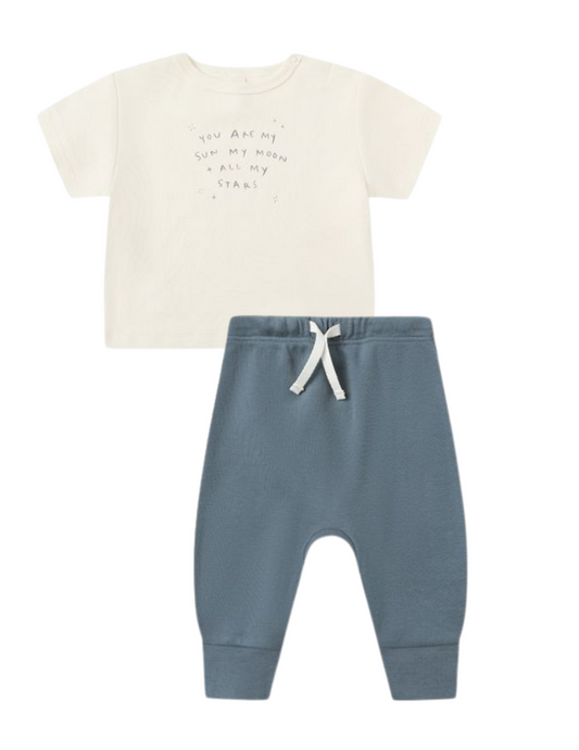 Boxy Tee Set | Sun, Moon, Starts
