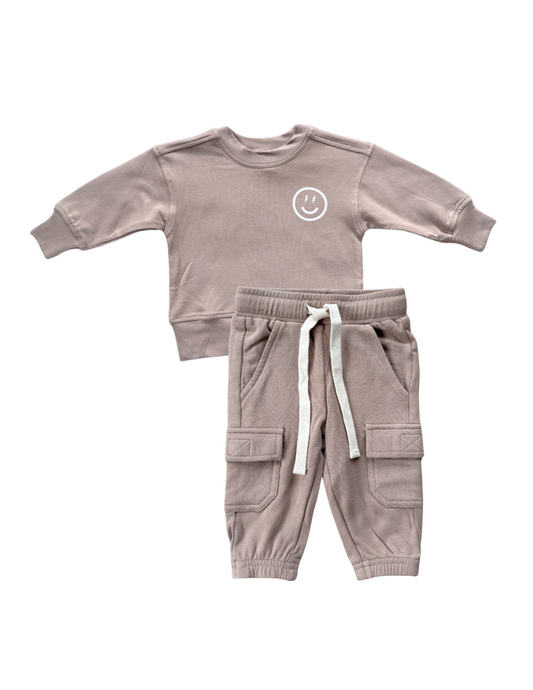 Boxy Sweatshirt Set| Choose Your Fun