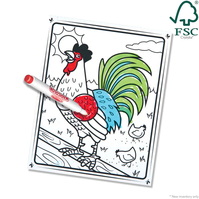 Magicolor Coloring Pad | Farm Animals
