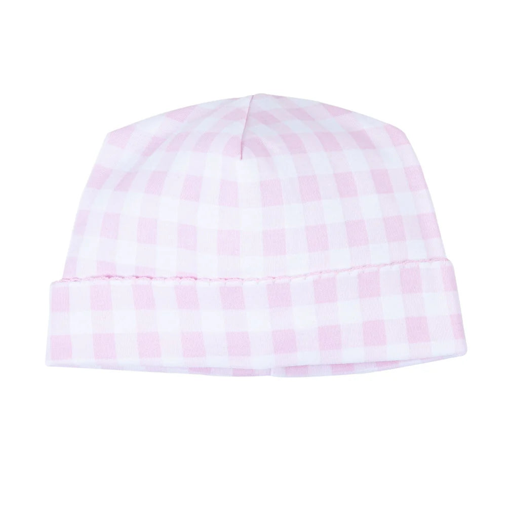 Hat | Pink Check