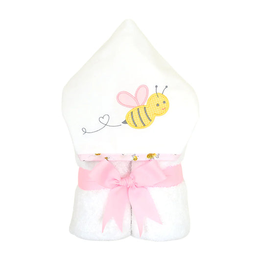 Everykid Towel | Pink Bumble Bee