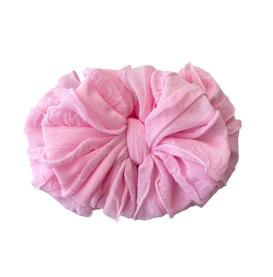 Ruffle Headwrap Bubblegum