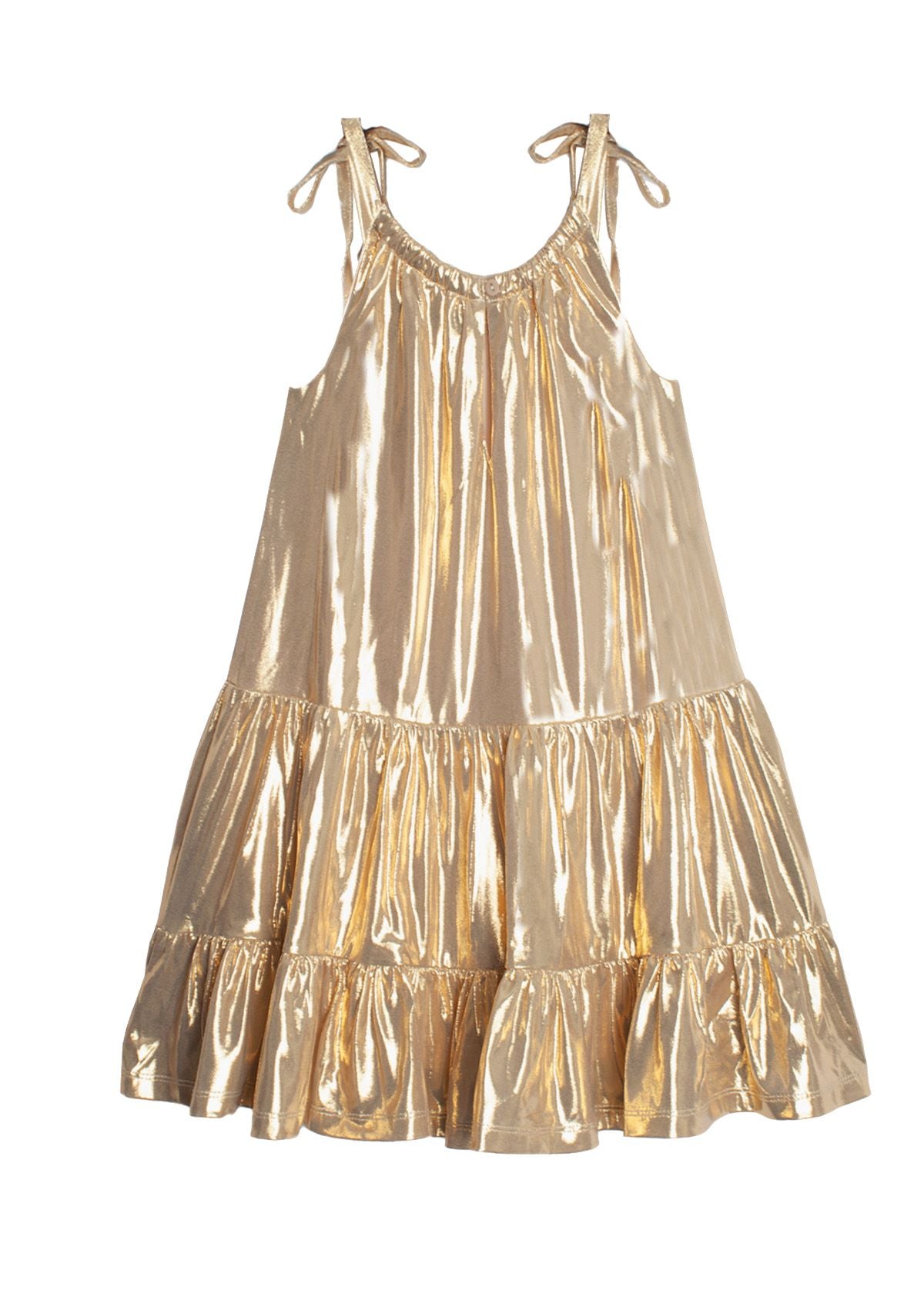 Shine Bright Dress | Gold