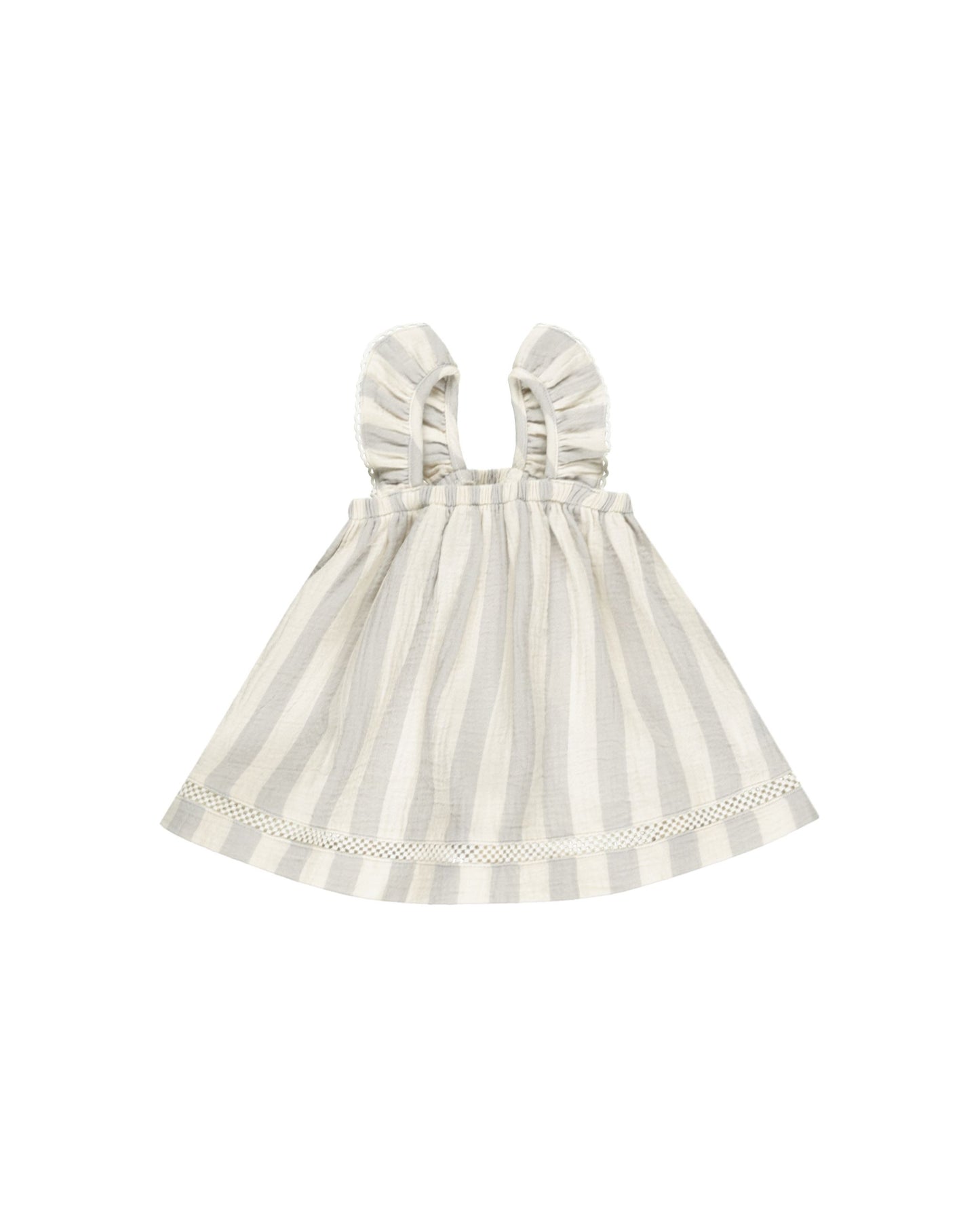 Ruffled Tank Dress | Sky Stripe