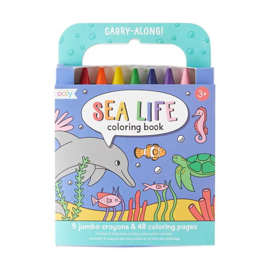 Carry-Along Coloring Book | Sea Life