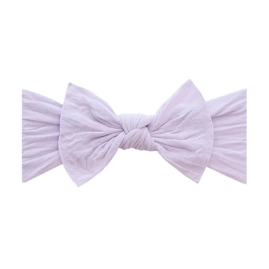 Solid Knot Headband Light Orchid