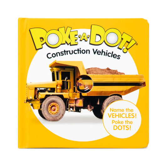 Poke-a-Dot Book | Construction Vehicles