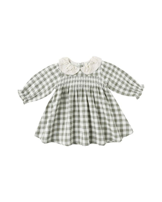 Callie Dress | Forest Check