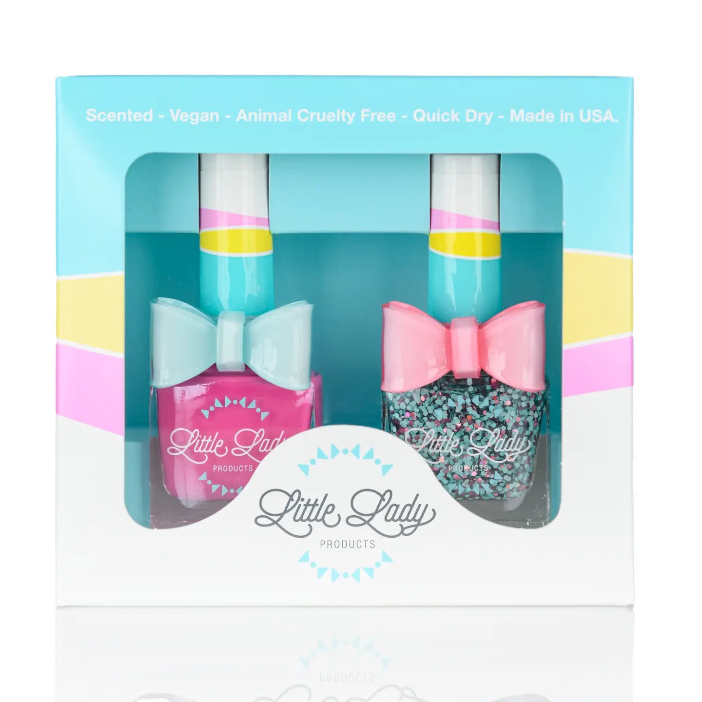 Nail Polish Duo | Flamingo Dino