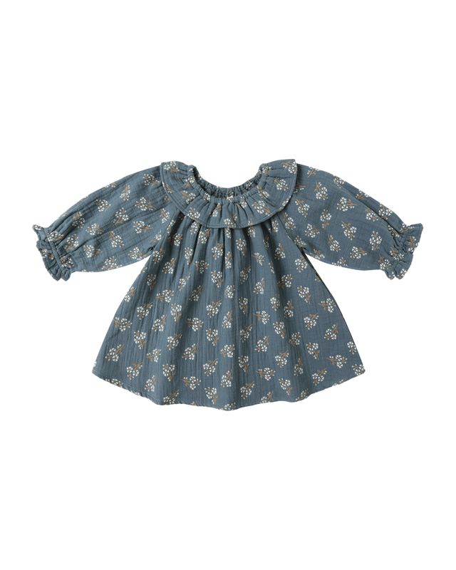 Isla Dress | Blue Floral