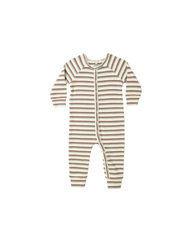 Coverall | Holiday Stripe