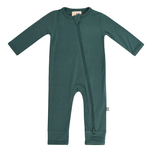 Zipper Coverall | Emerald