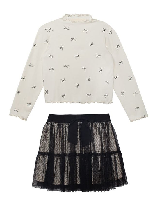 Bow Chic Set | Ivory