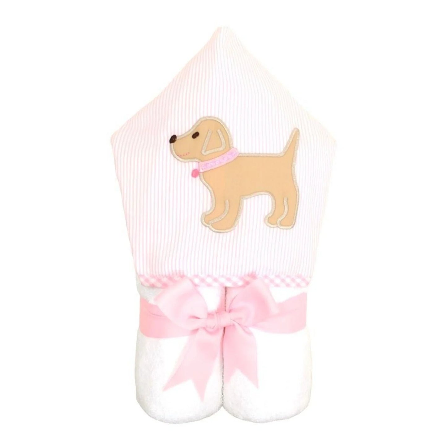 Everykid Towel | Pink Lab Puppy