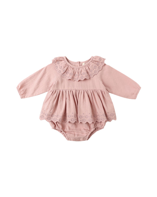 Thalia Romper | Rose