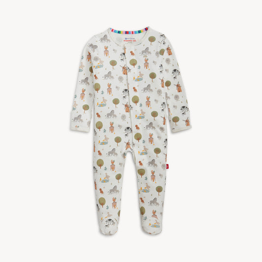 Funny Farm | Organic Cotton Footie