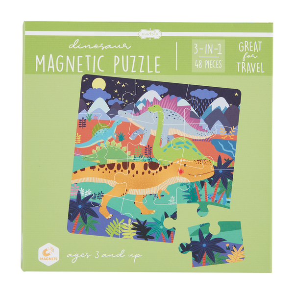 Magnetic Puzzle Book | Dino