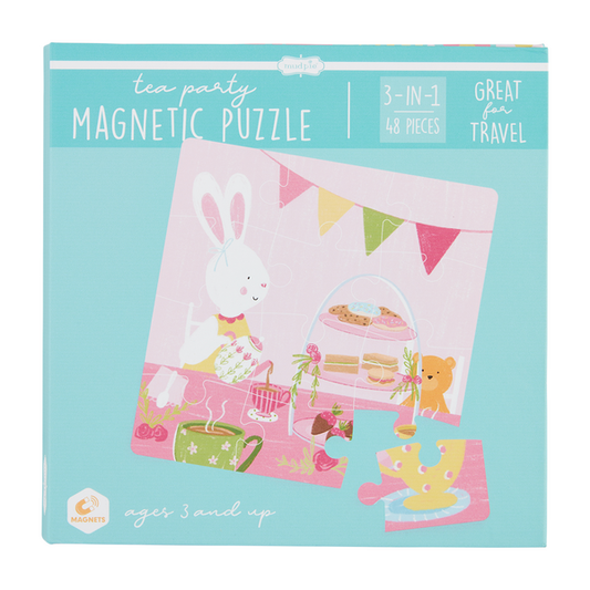 Magnetic Puzzle Book | Tea Party