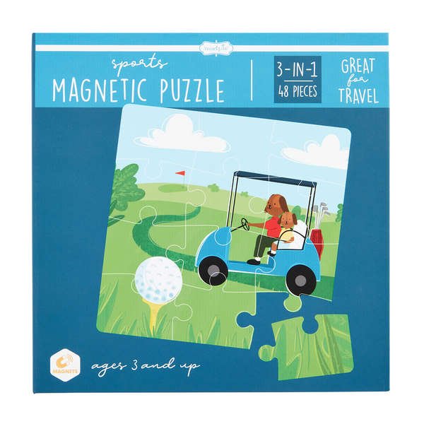 Magnetic Puzzle Book | Sports