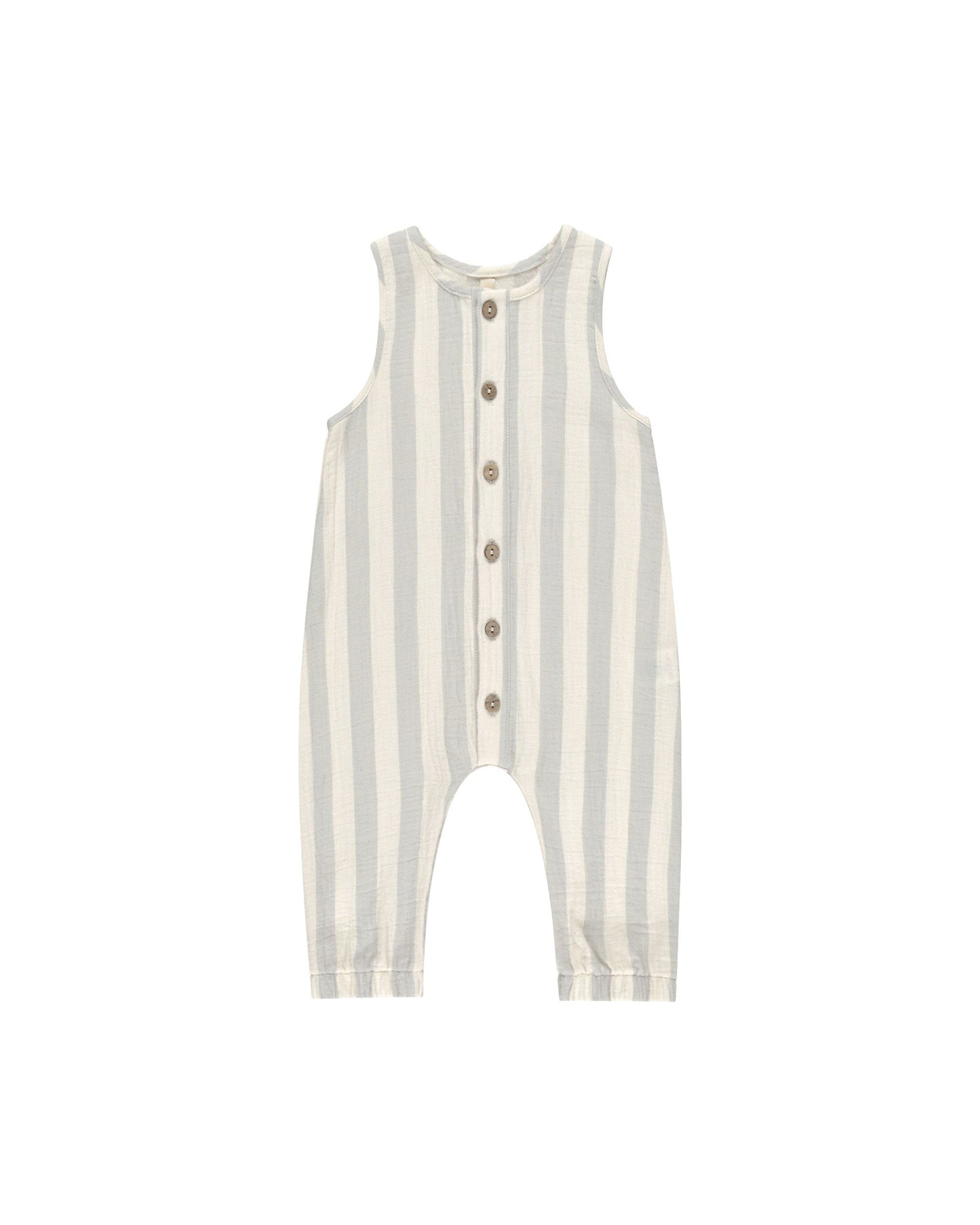 Woven Jumpsuit | Sky Stripe