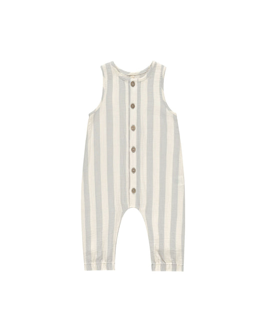 Woven Jumpsuit | Sky Stripe