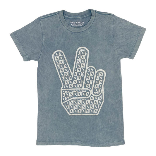 Tiny Whales Peace Out Tee