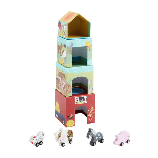 Wood Farm Animal Nesting Box