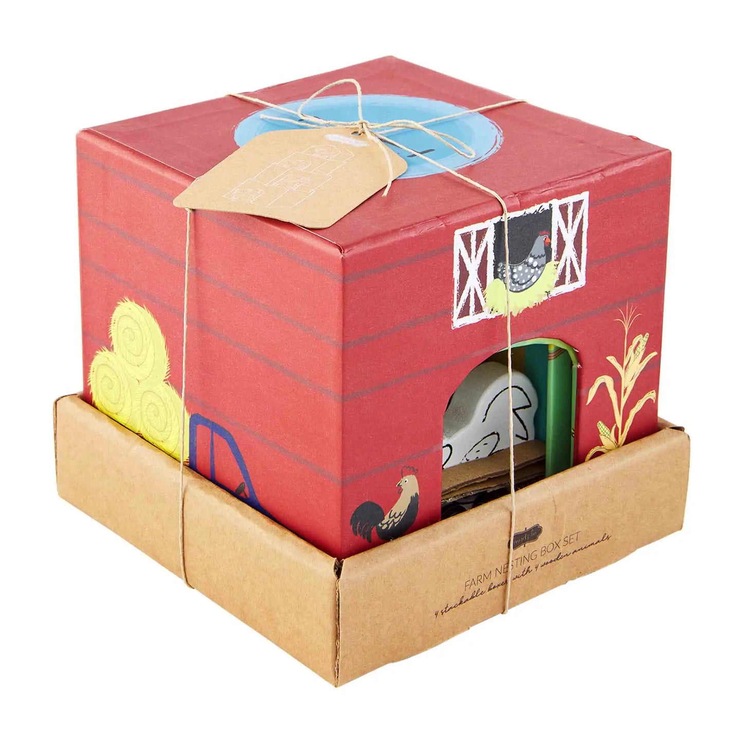 Wood Farm Animal Nesting Box